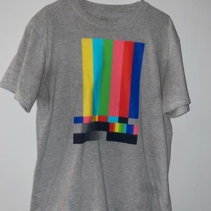SMPTE TV Color Bars Design - Grey Medium